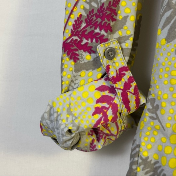 ExOfficio Colorful Button Up Shirt Women’s Size S - Picture 4 of 6